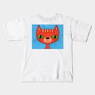 Tiger cat Kids T-Shirt